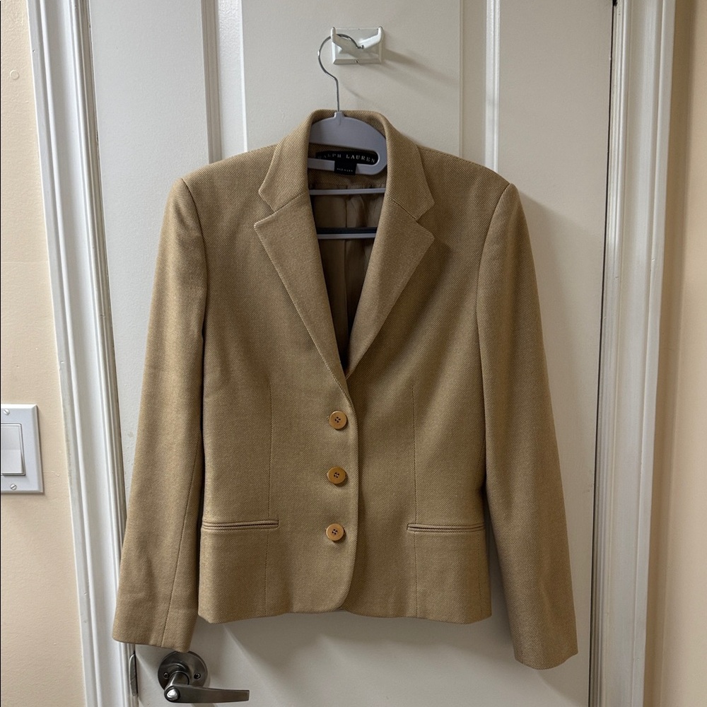 Ralph Lauren Camel Women's Blazer
